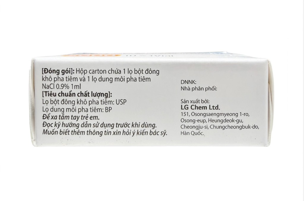 IVF-C LG 5000IU HỘP 1 LỌ