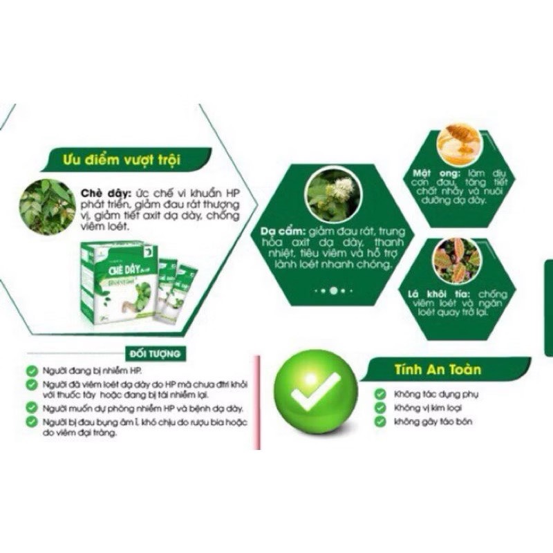 CHÈ DÂY XANH TÂM DƯỢC HỘP 30 GÓI