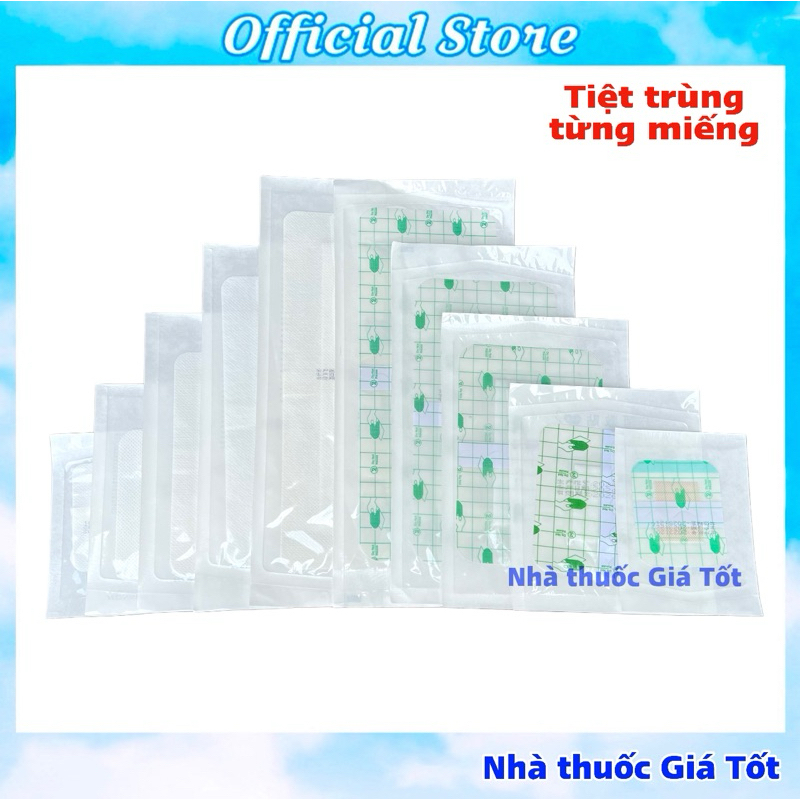 Miếng Dán Vết Mổ, Vết Thương Có Gạc Vô Trùng HONS Đủ Kích Cỡ