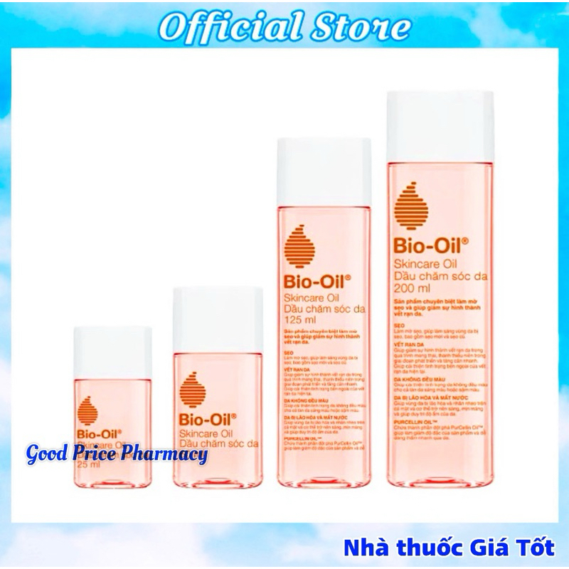 Bio Oil Hỗ Trợ Mờ Sẹo Và Giảm Rạn Da Hiệu Quả Hàng Chính Hãng