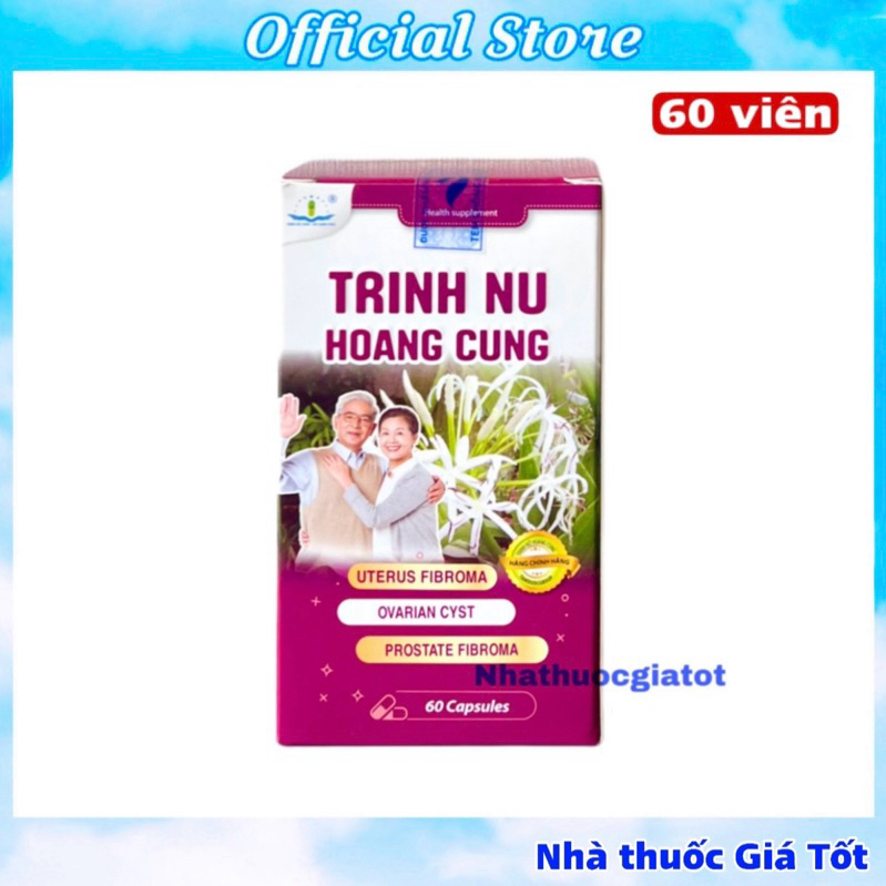 Trinh Nữ Hoàng Cung Tâm Dược Hộp 60 Viên