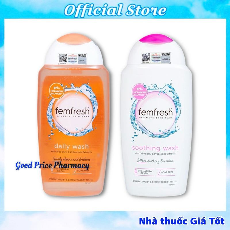 Dung Dịch Vệ Sinh Phụ Nữ Femfresh Chính Hãng Nhập Khẩu Từ UK