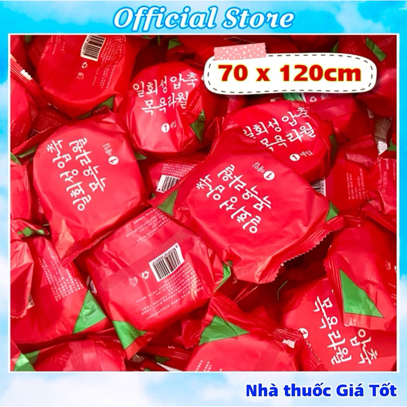 COMBO 50 KHĂN NÉN TẮM 70*120CM TIỆN DỤNG KHI ĐI DU LỊCH, KHĂN NÉN KHÁCH SẠN SIÊU TIẾT KIỆM