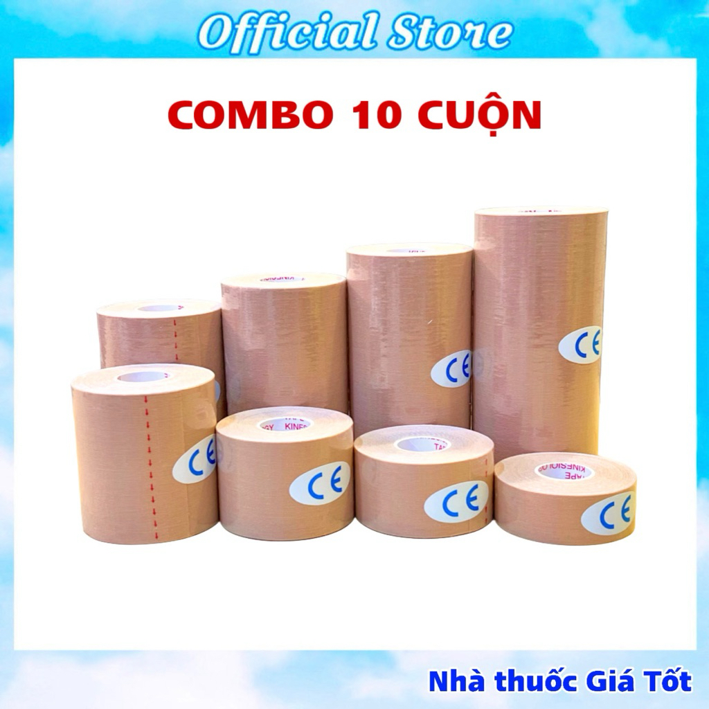 COMBO 10 CUỘN KEO VẢI DÁN NGỰC TOMBOY (CHỈ BÁN KEO, KHÔNG KÈM HÀNG TẶNG)