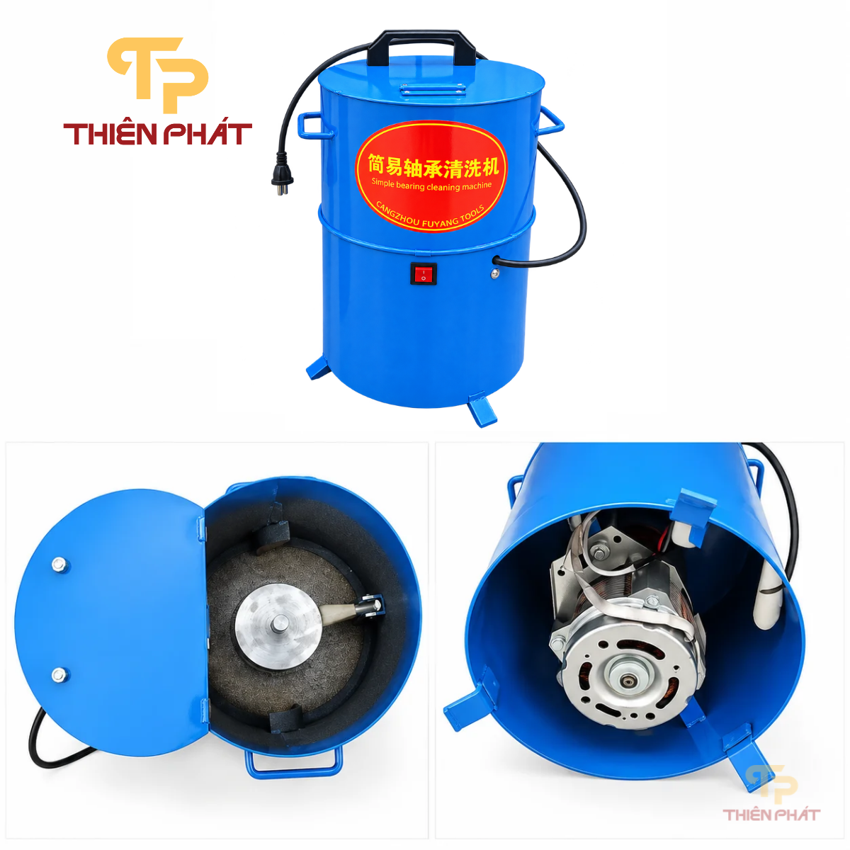 Máy Rửa Vòng Bi Bạc Đạn Công nghiệp 40-110mm Thiên Phát TP1111