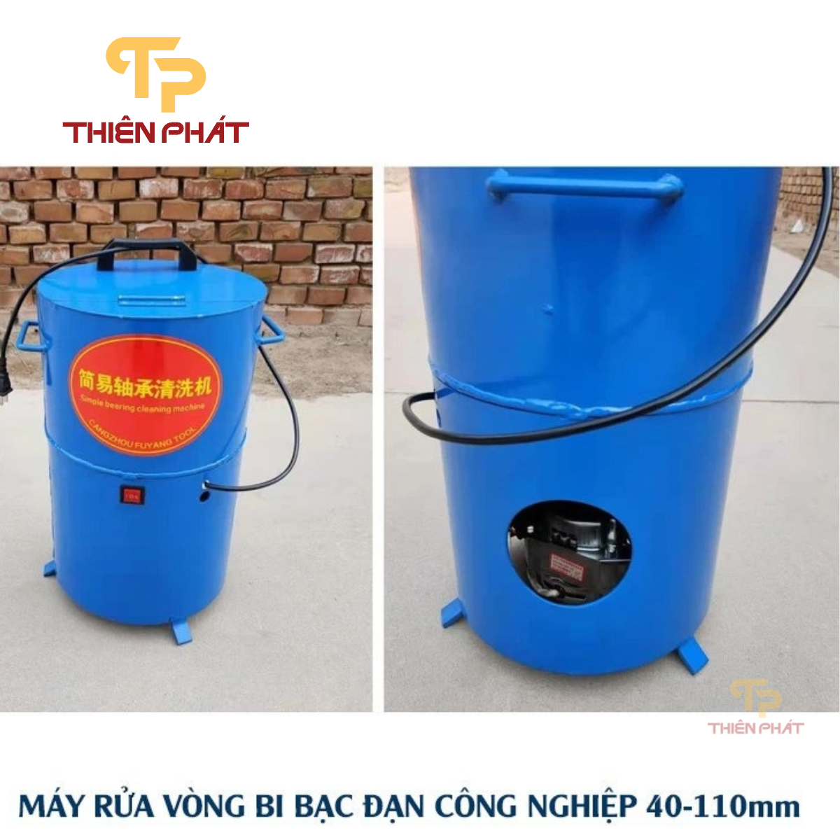 Máy Rửa Vòng Bi Bạc Đạn Công nghiệp 40-110mm Thiên Phát TP1111