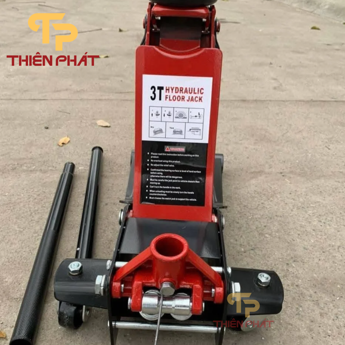 Kích cá sấu 3 tấn 2 piston Thiên Phát TP30