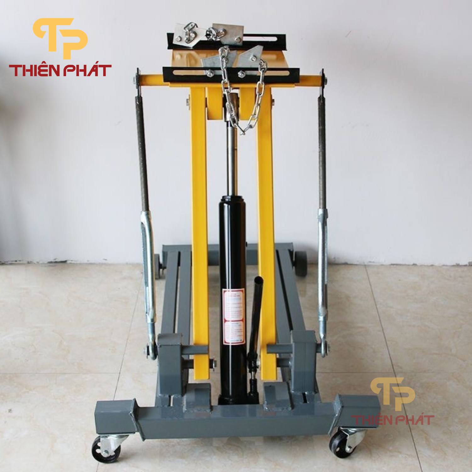 Giá đỡ hộp số xe tải 2 tấn 2 xi lanh thủy lực Thiên Phát TP222