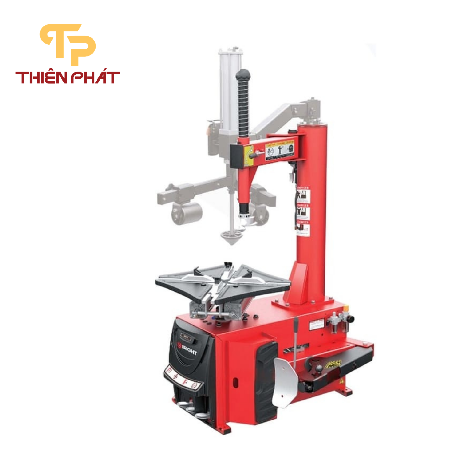 Máy ra vào lốp xe ô tô, kèm bộ hỗ trợ tiêu chuẩn Italy Bright LC-890N+240