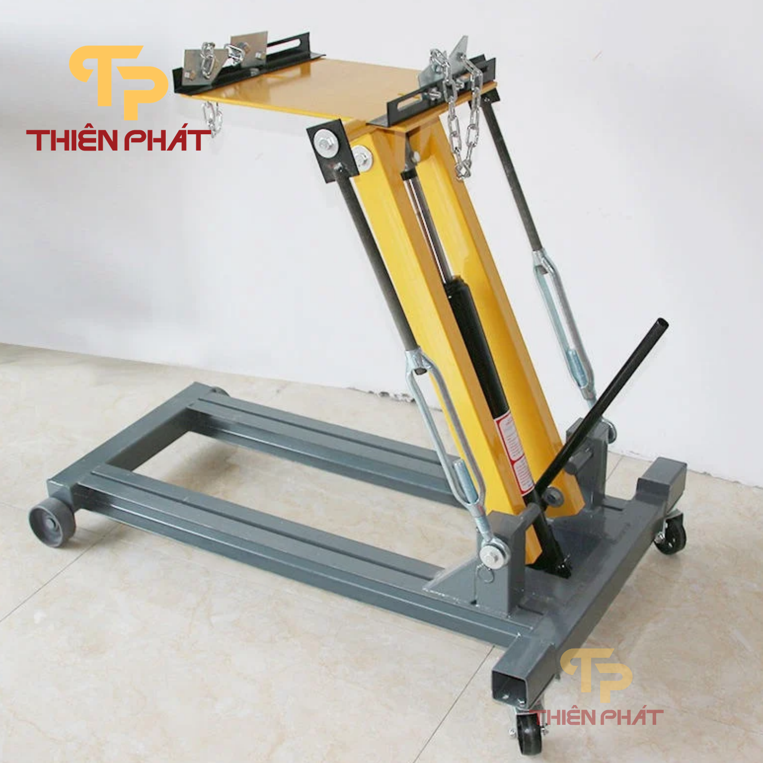 Giá đỡ hộp số xe tải 2 tấn 2 xi lanh thủy lực Thiên Phát TP222