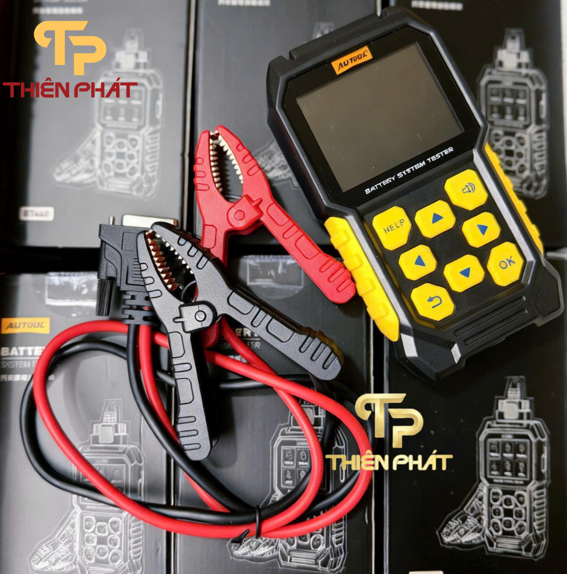 Máy kiểm tra bình ắc quy và hệ thống điện ô tô AUTOOL BT460
