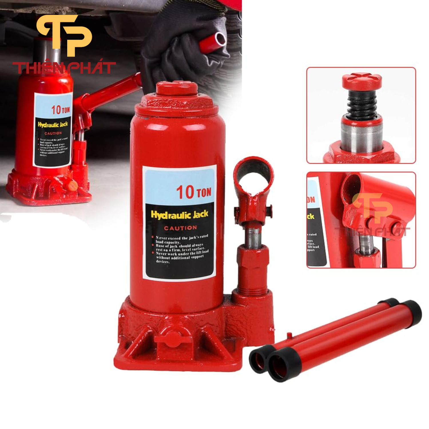 CON ĐỘI THỦY LỰC 10 TẤN/ 32 TẤN TP1448