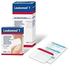 LEUKOMED® T-10cm*25cm-BĂNG VẾT THƯƠNG HẬU PHẪU TRONG SUỐT
