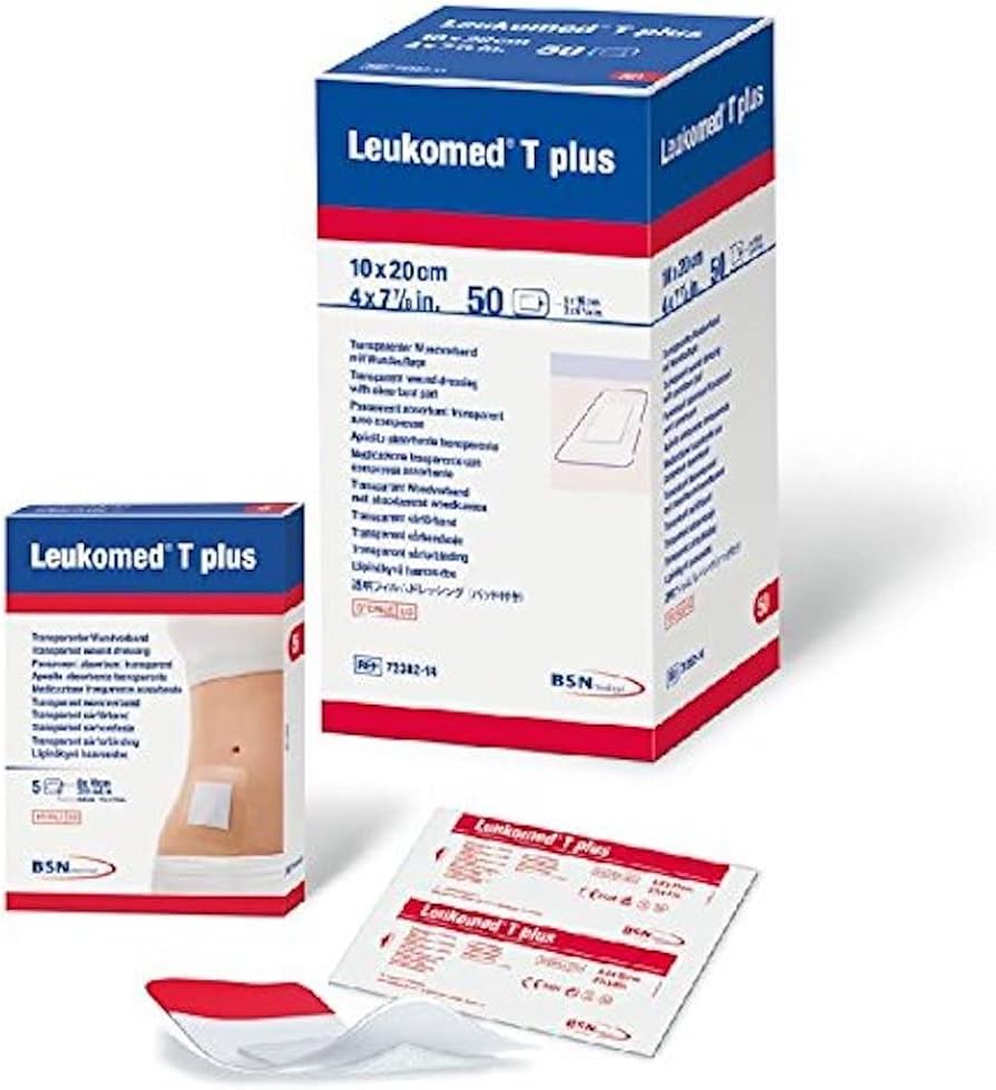 LEUKOMED® T PLUS-10cm*20cm-BĂNG HẬU PHẪU TRONG SUỐT