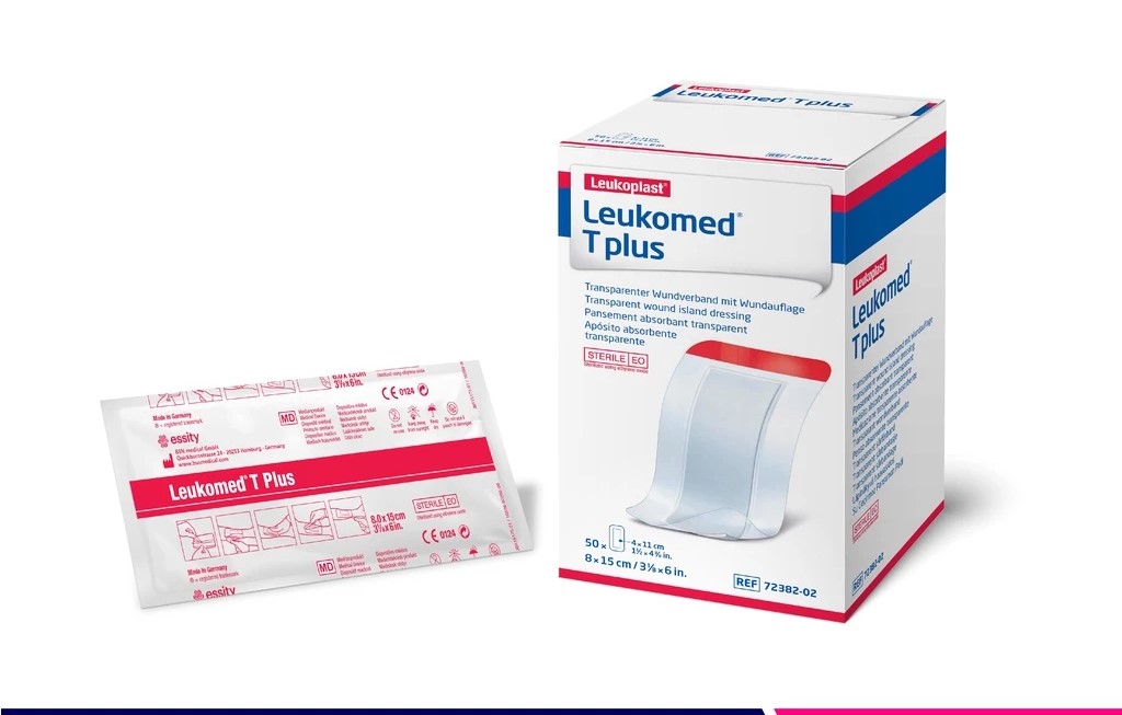 LEUKOMED® T PLUS-8cm*15cm-BĂNG HẬU PHẪU CÓ GẠC VÔ TRÙNG