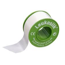 LEUKOSILK- 2,5cm*5m-Băng lụa y tế-In the protective ring