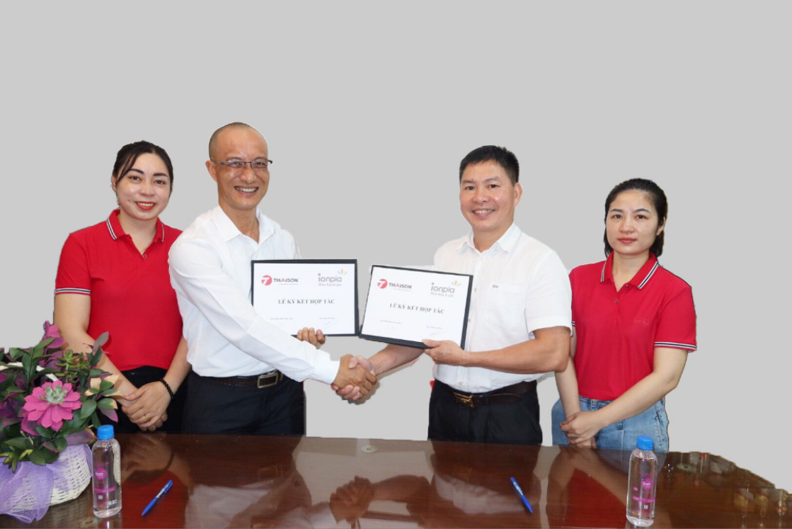 IONPIA Việt Nam và Bếp Thái Sơn ký kết hợp tác: Đưa nước tốt đến gia đình Việt