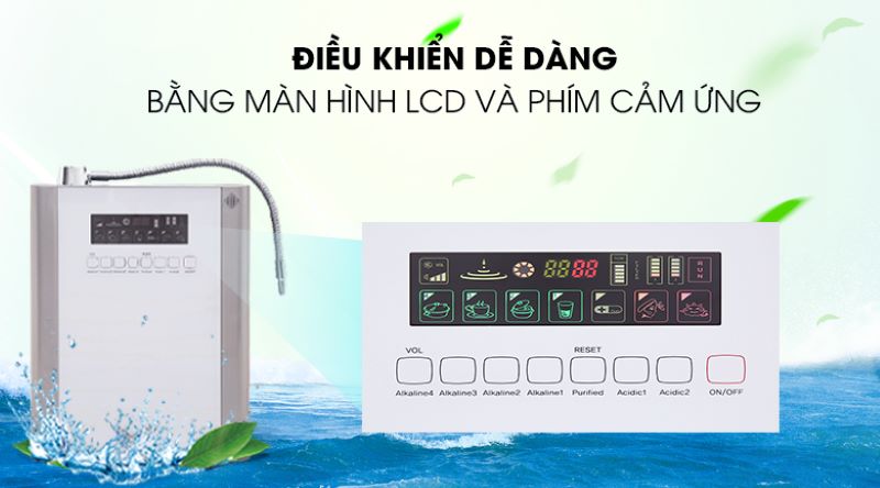 Máy lọc nước IONPIA 5250 kiểu dáng hiện đại