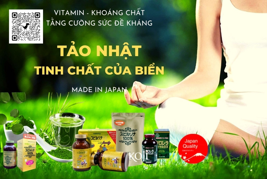 TẢO Nhật Bản - Tinh chất của biển