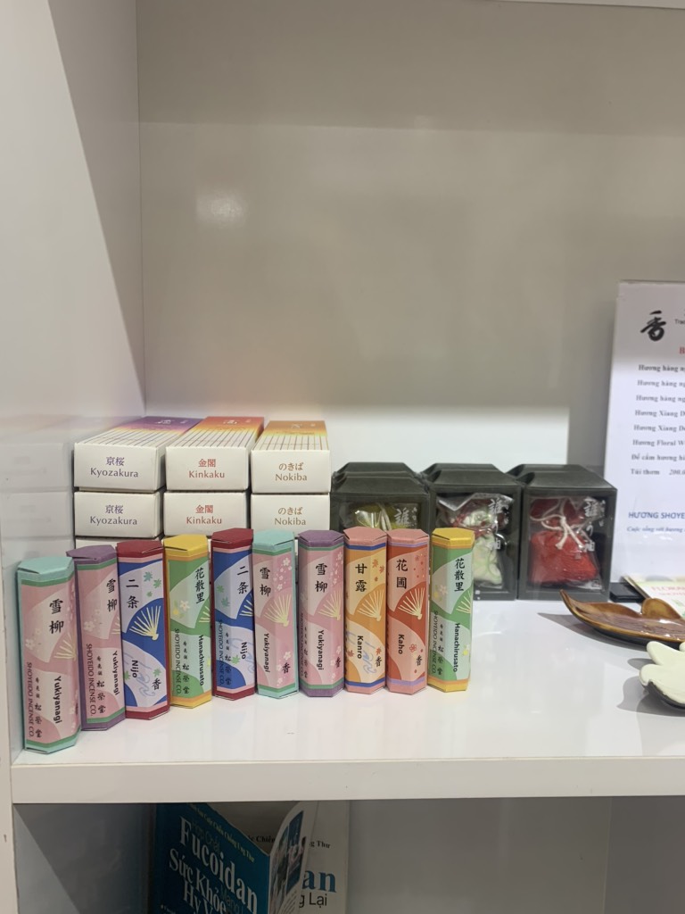 Hương Shoyeido hộp lục giác 7 que