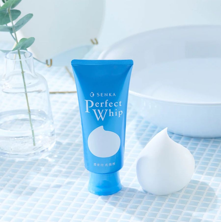 Sữa rửa mặt Shiseido Senka Perfect Whip tuýp 120g