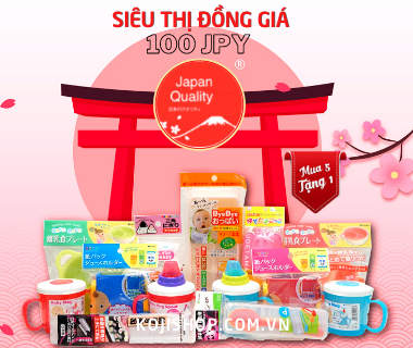 SIÊU THỊ ĐỒNG GIÁ 100¥ - MUA 5 TẶNG 1