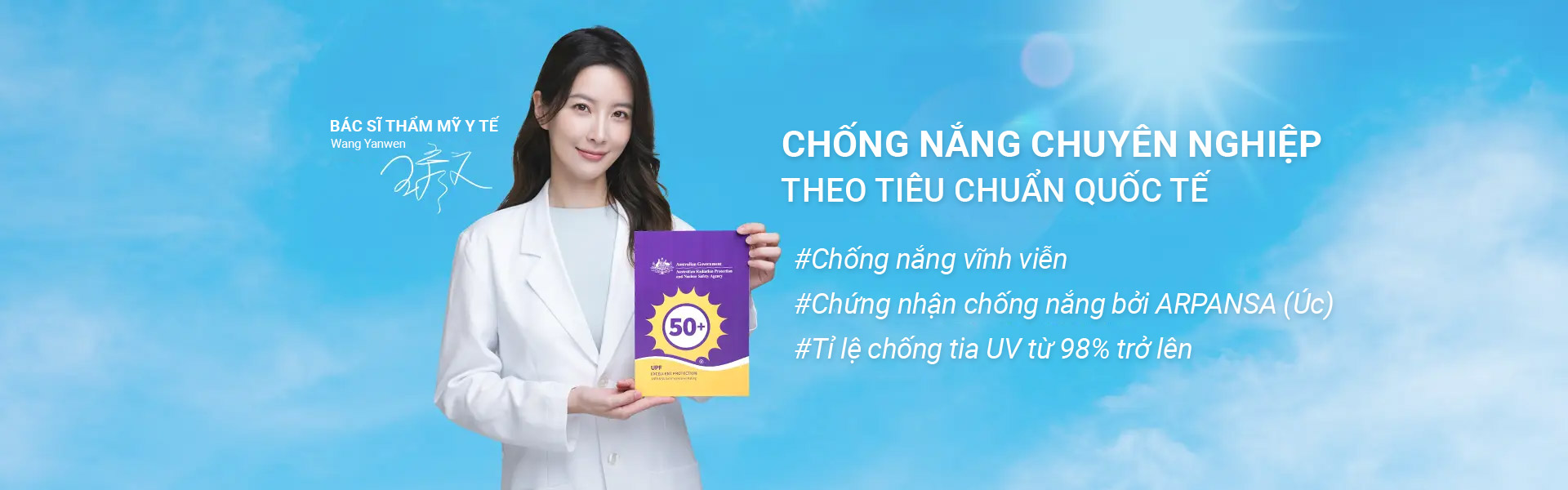 Chống nắng an toàn theo tiêu chuẩn quốc tế