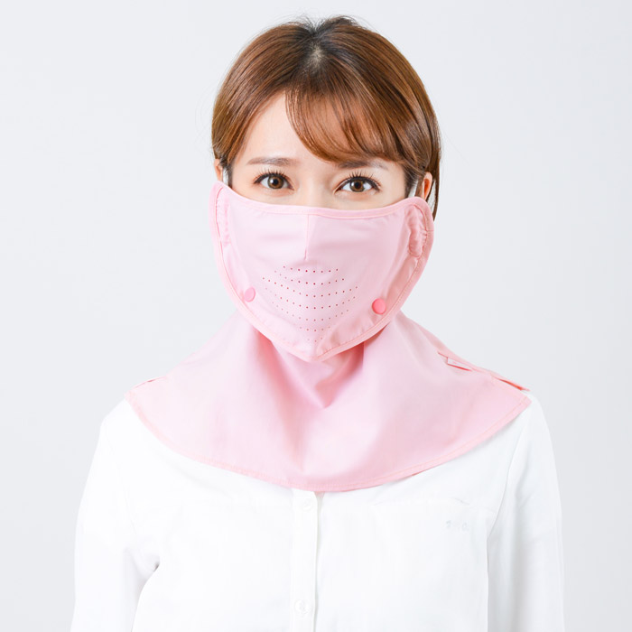 Khẩu trang chống nắng che cổ có thể tháo rời UV100 LA20331