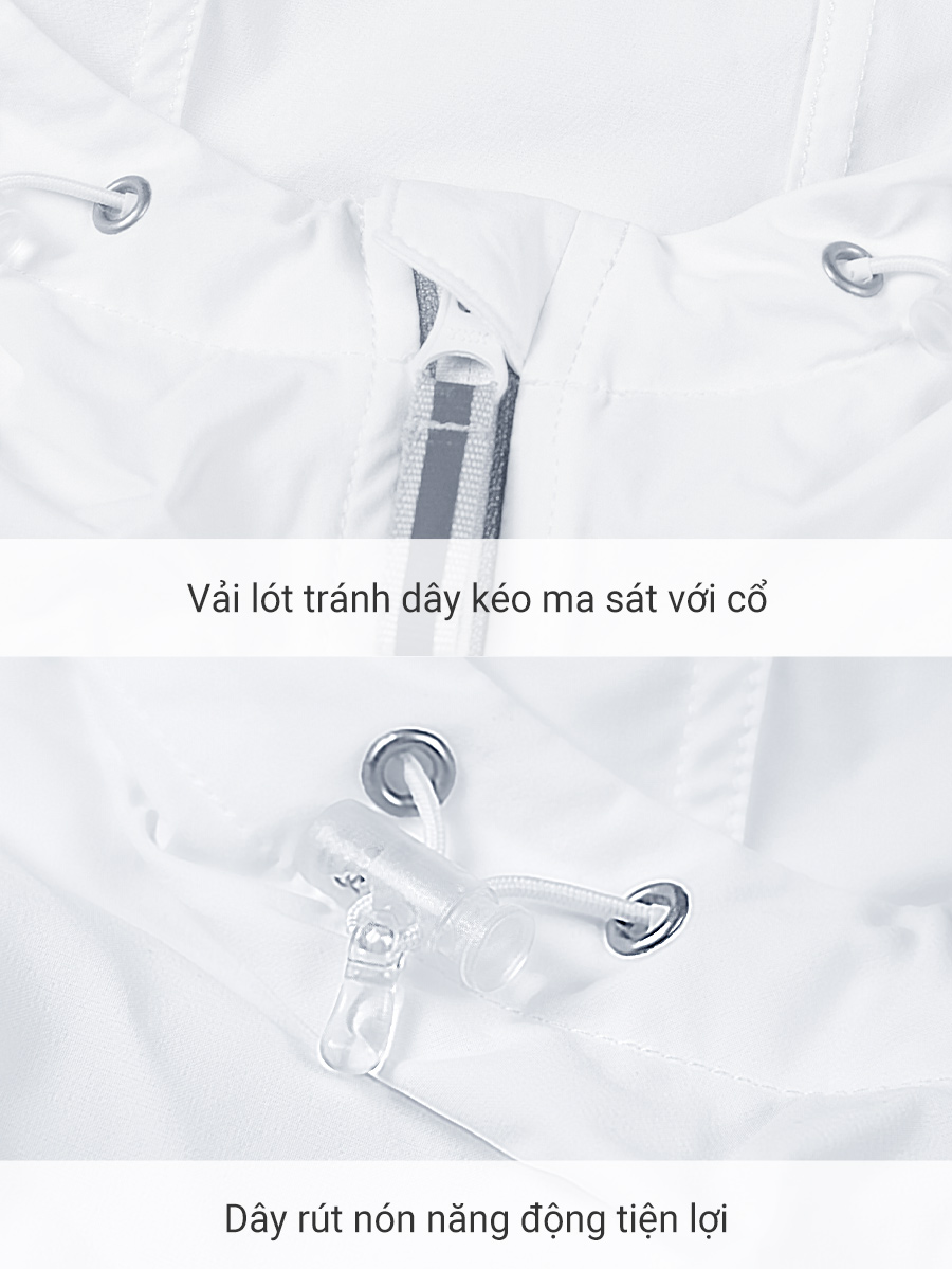 Áo khoác chống nắng thể thao nam UV100 Suptex-Cool AA24112