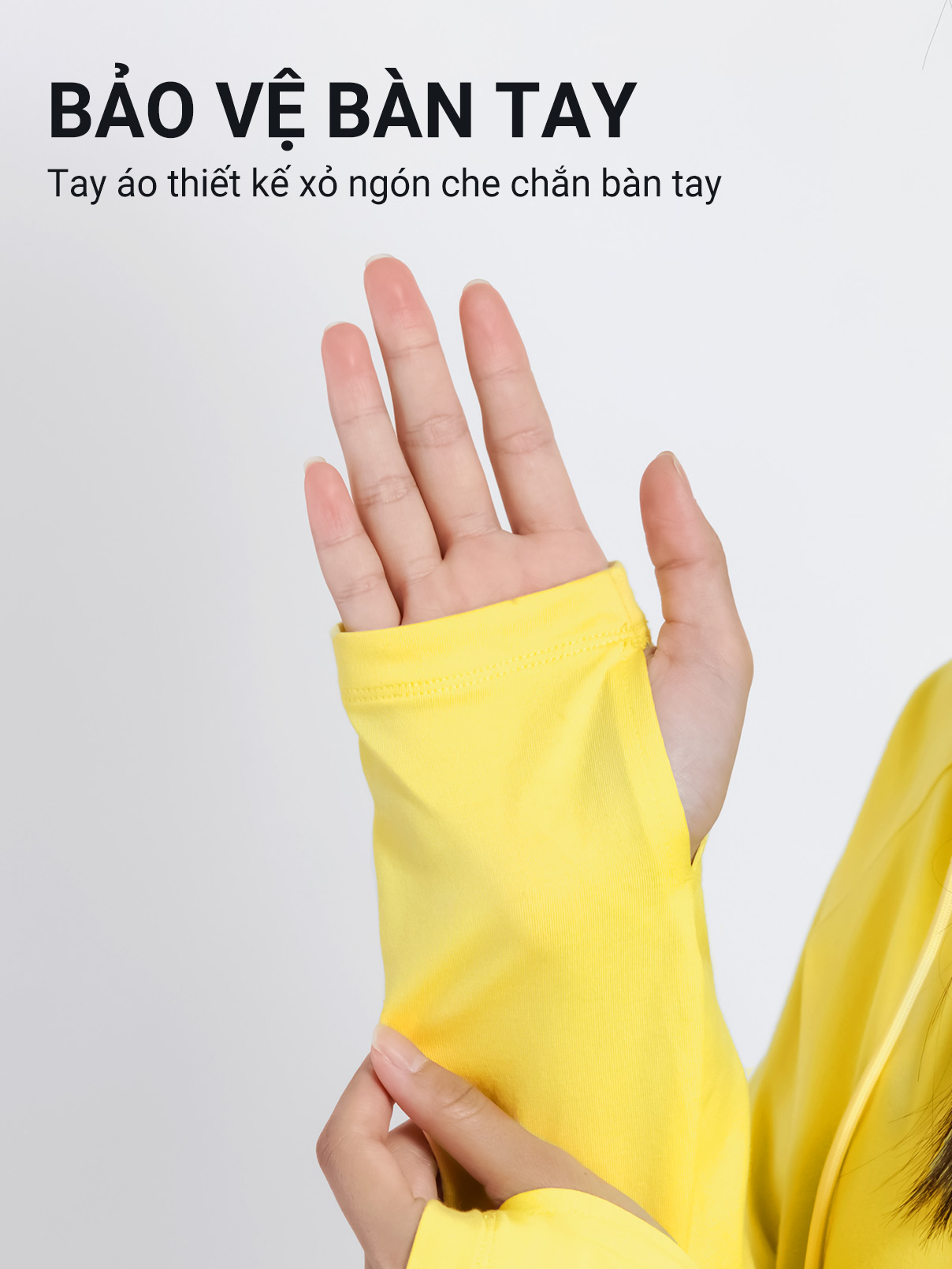 Áo khoác chống nắng nữ UV100 AA24086 cotton lụa thoáng mát