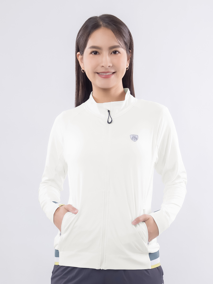 Áo khoác chống nắng nữ cổ đứng UV100 Apex-Cool AD24021