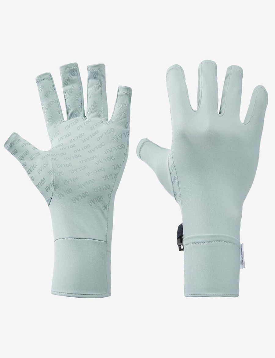 Găng tay chống nắng unisex hở ngón UV100 Apex-Cool+ KC22421