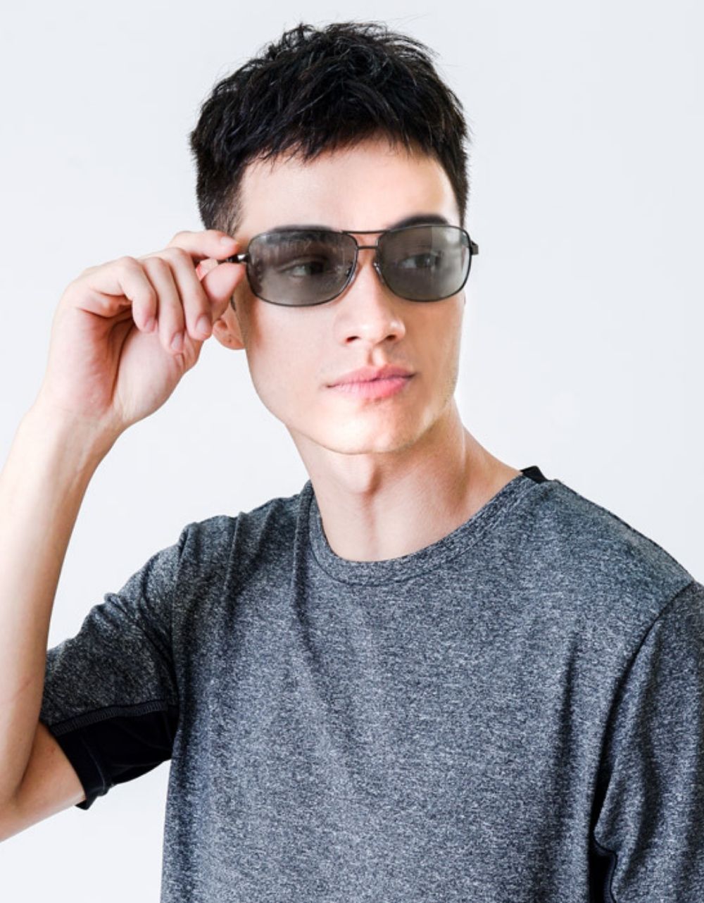 Kính phân cực Polarized chống tia UV400 tròng kính đổi màu OB21390