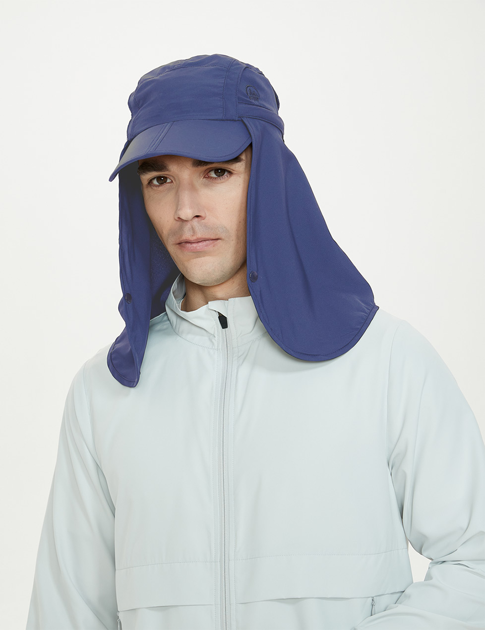 Nón chống nắng unisex có khăn che cổ UV100 Suptex-Cool MF23305