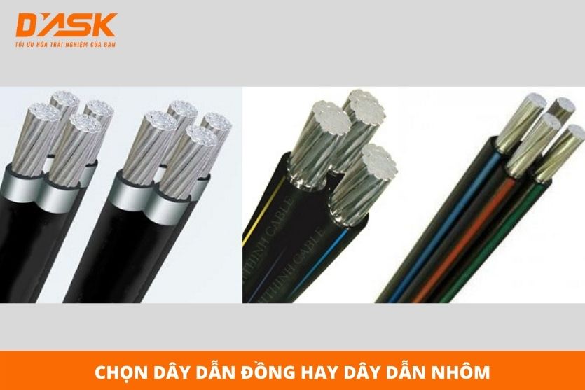 Chọn dây dẫn đồng hay dây dẫn nhôm?