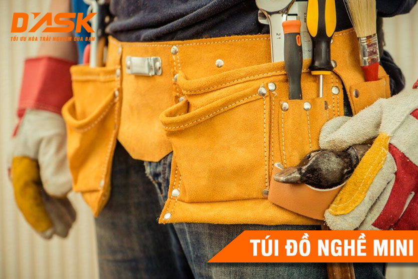 Túi đựng đồ nghề mini - Giải pháp mang đồ cho thợ làm việc trên cao