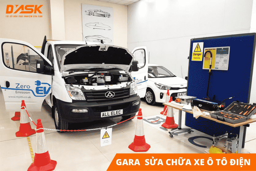 An toàn trong gara sửa chữa xe ô tô điện - Không thể xem nhẹ!