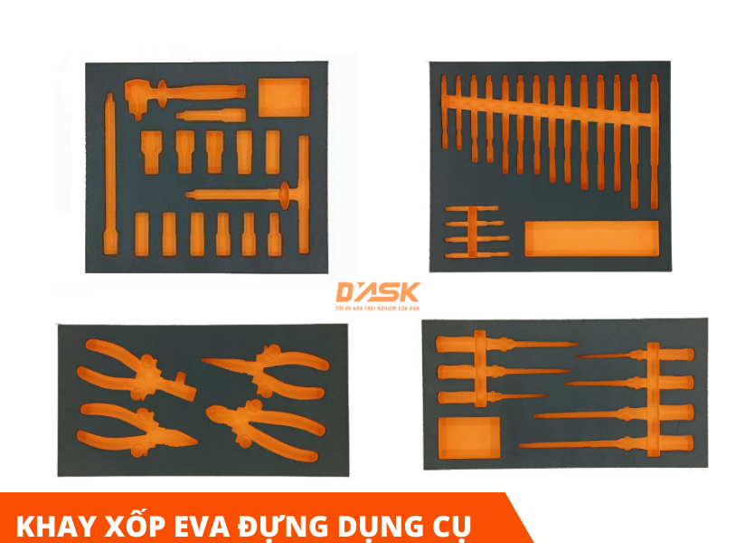 Khay xốp eva đựng dụng cụ - Giải pháp lưu trữ tối ưu