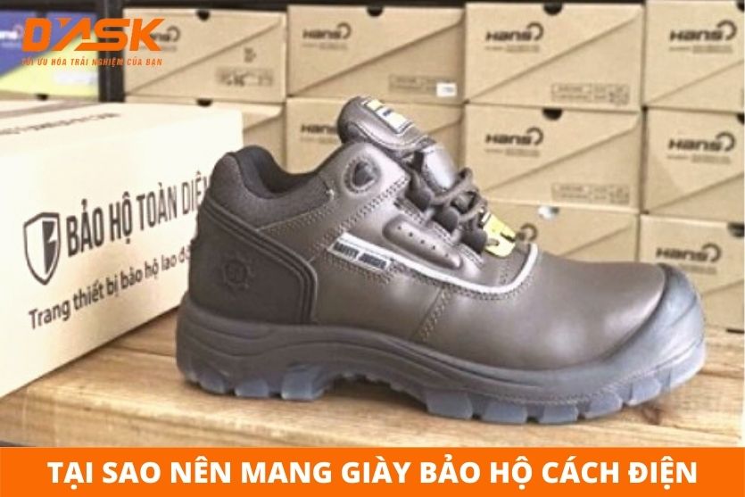 Tại sao nên mang giày bảo hộ cách điện?