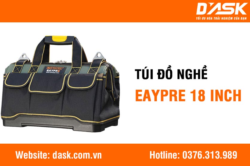 Túi đựng đồ nghề EAYPRE 18inch đế nhựa cao cấp