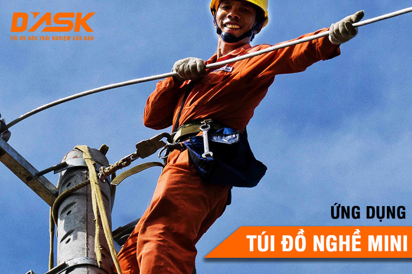 Ứng dụng túi đựng đồ nghề mini