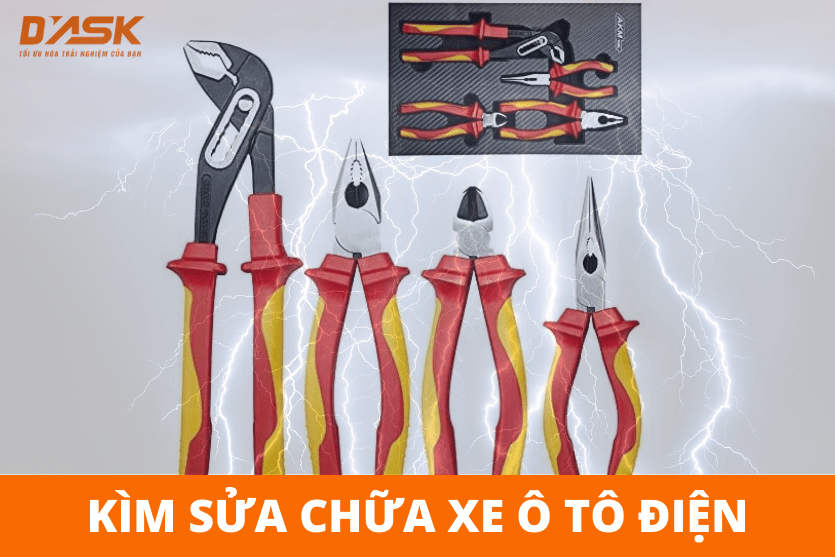 kim sua chua xe o to dien