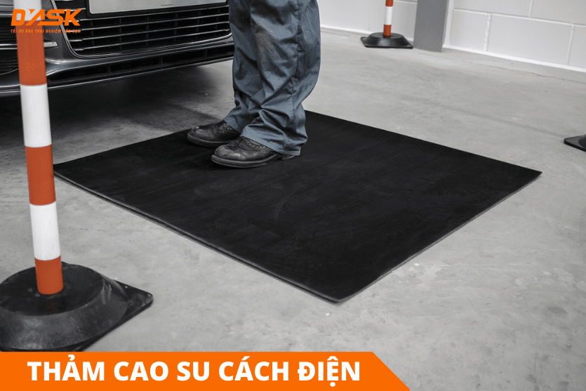 tham cao su cach dien