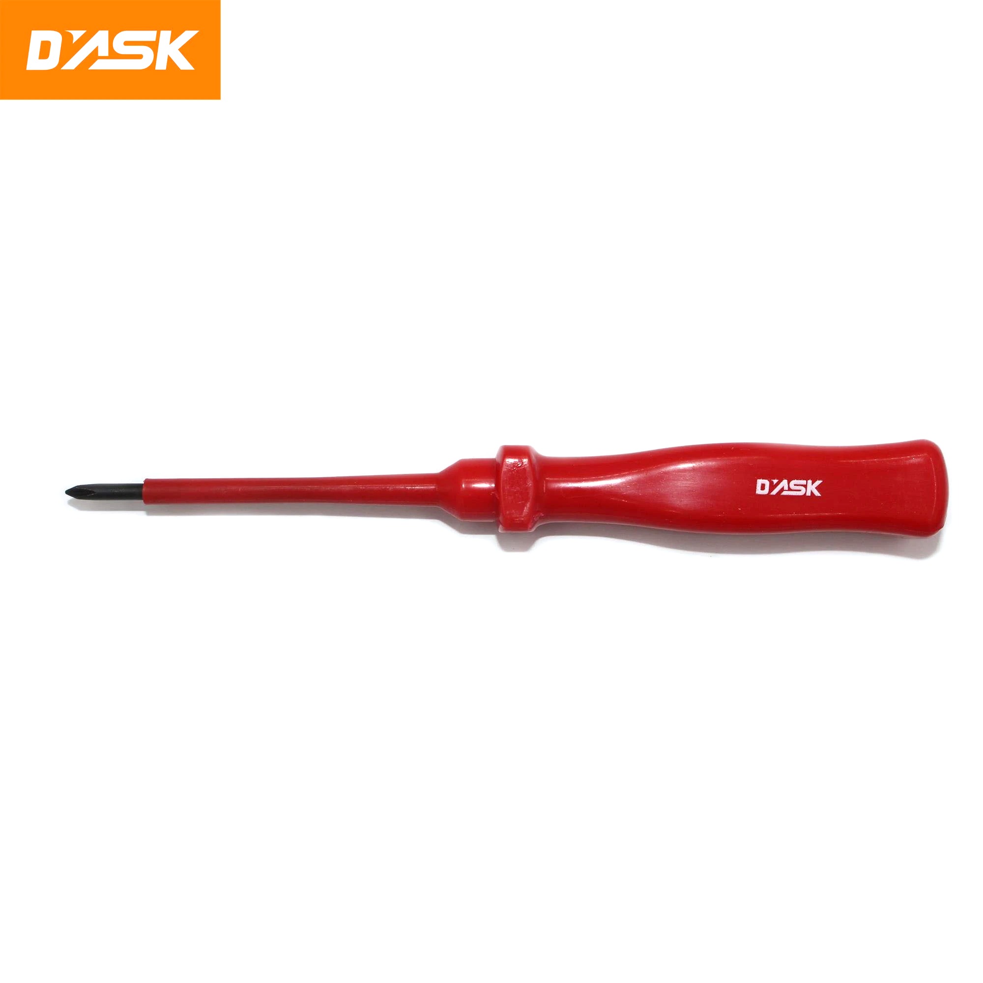 Tuốc nơ vít 4 cạnh cách điện VDE 1000V DASK cỡ PH0x3.0