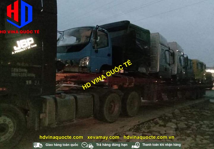 Tiếp tục về thêm 1 lô 7 chiếc cabin thay thế cho xe tải Chenglong, Foton Onllin, Dongfeng, Howo... các loại