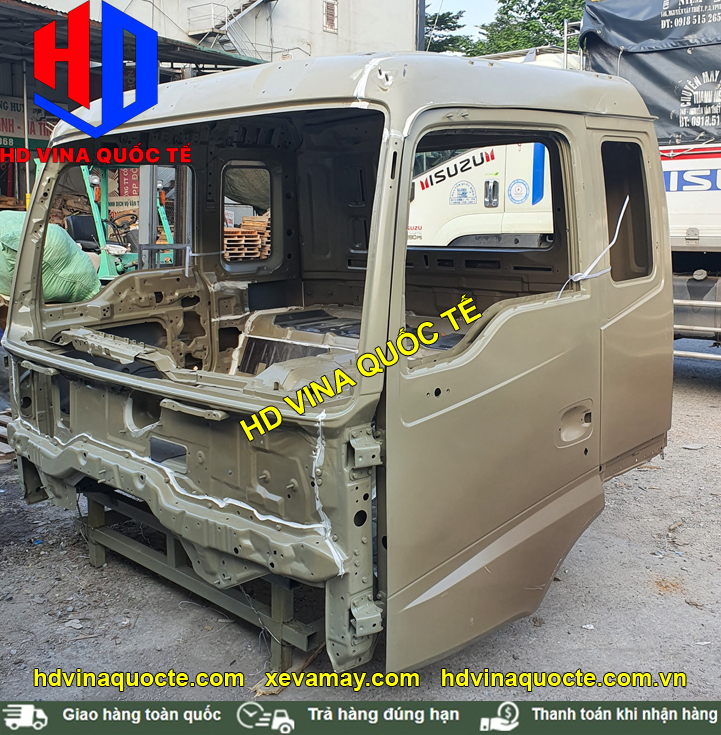 Bán cabin mộc xe tải thùng Thaco Foton Auman 2 cần gạt mưa