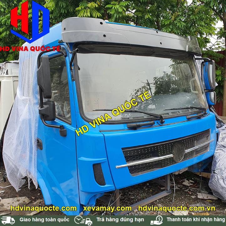Bán cabin xe thùng 7 tấn 8 tấn Dongfeng Trường Giang