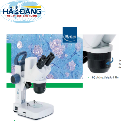 Kính hiển vi kỹ thuật số - Dòng soi nổi EduBlue tích hợp camera 3.2 MP USB-2 hãng Euromex - Hà Lan