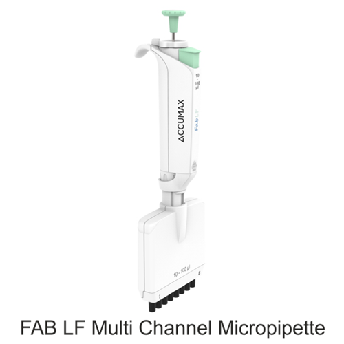 Micropipet Đơn Kênh Thể Tích 0.1–2.5ul Accumax Fab LF ALFV-2.5