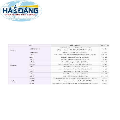 Máy ly tâm, Varispin 12 hãng Novapro-Cryste - Hàn Quốc